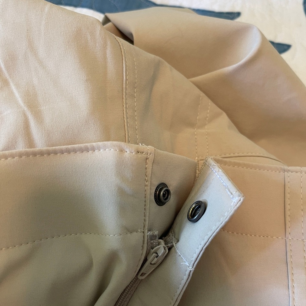 Eddie Bauer Women's WR Horizon High Rise Crop Pants Size 18 Pumice 50+UPF New - Picture 11 of 15